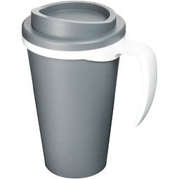 Americano Grande Isolierbecher, 350 ml, grau,weiss