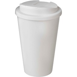 Americano® POP 350 ml isolierter Trinkbecher mit auslaufsicherem Deckel, weiss
