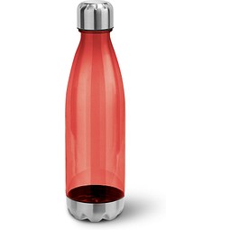 ANCER. Sportflasche aus AS und Edelstahl 700 ml, Rot