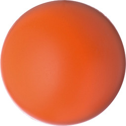 Anti-Stress-Knautschball aus knetbarem Schaumstoff, orange