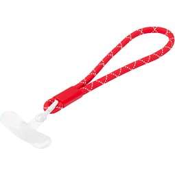 Arich Smartphone Armband aus recyceltem Kunststoff, rot