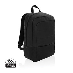 Armond AWARE™ RPET 15.6 Zoll Basic Laptop-Rucksack, schwarz