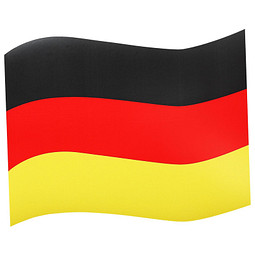 Automagnetflagge Deutschland, Groß