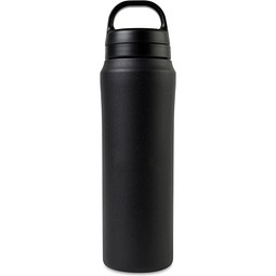 Aviana™ Rowan RCS recycelte Wasserflasche 470ml, schwarz