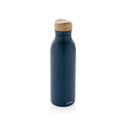 Avira Alcor 600ml Wasserflasche aus RCS rec. Stainless-Steel, blau