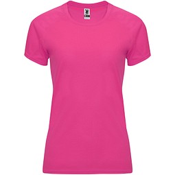 Bahrain Sport T-Shirt für Damen, Pink Fluor, M