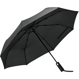 BARON Umbrella, Vollautomatischer Windproof-Taschenschirm, schwarz