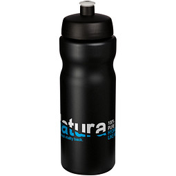 Baseline® Plus 650 ml Sportflasche, schwarz