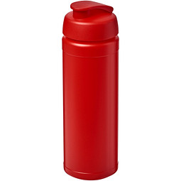 Baseline Plus grip Sportflasche mit Klappdeckel, 750 ml, rot
