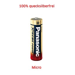 Original Panasonic General Purpose Batterie, Micro (AAA), 4er-Blister