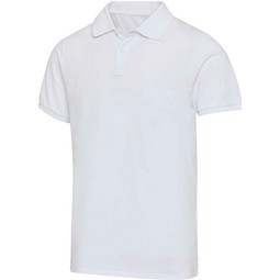 Beryl 220 g/m² Kurzärmeliges Poloshirt Bio-Recyclingmaterial (OCS), unisex, weiss, L