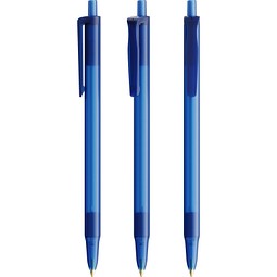 BIC® Clic Stic Kugelschreiber Gefrostetes Dunkelblau Blaue Tinte