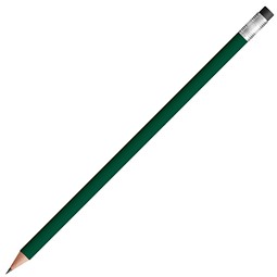 BIC® Evolution®  Radiergummi-Bleistift gespitzt, grün/silber/schwarz