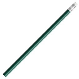BIC® Evolution® Ecolutions® Radiergummi-Bleistift ungespitzt, grün/silber/weiß