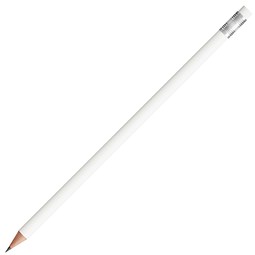 BIC® Evolution® Ecolutions® Radiergummi-Bleistift gespitzt, weiß/silber/weiß