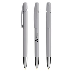 BIC® Media Clic Advance ballpen Grau Blaue Tinte