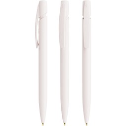 BIC® Media Clic Kugelschreiber Weiß Blaue Tinte