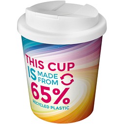 Brite-Americano Espresso Eco auslaufsicherer Isolierbecher, 250 ml, weiß
