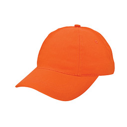 5-Panel-Cap Brushed Promo, orange
