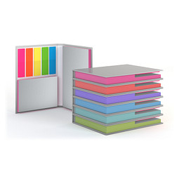 Geiger-Notes Budapest Bookcover Haftnotizen, inkl. Druck, gloss