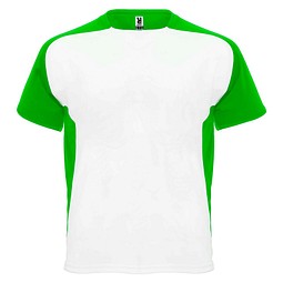Bugatti Sport T-Shirt für Kinder, weiß / farngrün, 12