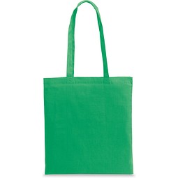 CAIRO. Tragetasche aus recycelter Baumwolle (70%) und polyester (30% rPET) (180 g/m²), Grün