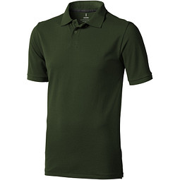 ELEVATE Herren Poloshirt Calgary, armeegrün, L