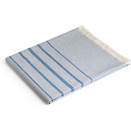 CAPLAN. Multifunktionstuch (260 g/m²) aus Baumwolle (90%) und recycelter Baumwolle (10%), Blau