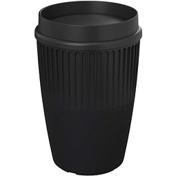 Cirrus POP 350 ml Becher mit 360°-Deckel, schwarz