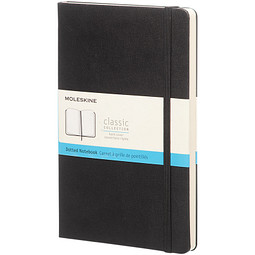 MOLESKINE® Notizbuch Classic Hardcover L, gepunktet, schwarz