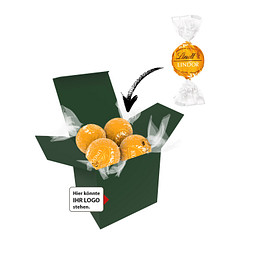 Color Lindor Box - Dunkelgrün - Karamell