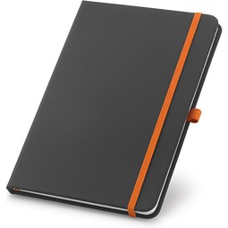 CORBIN. A5 Notizbuch aus PU mit linierten Blättern, Orange
