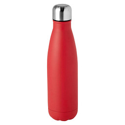 Cove 500 ml RCS-zertifizierte vakuumisolierte Edelstahlflasche, rot