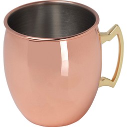 CrisMa Kupferbecher 500ml , kupfer