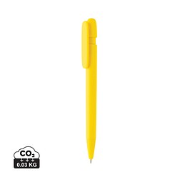 Devin Solid Stift aus GRS zertifiziertem rABS, gelb