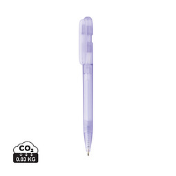 Devin transparenter Stift aus GRS zertifiziertem rABS, lila