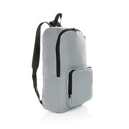 Dillon AWARE RPET faltbarer klassischer Rucksack, grau