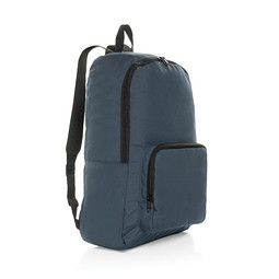 Dillon AWARE RPET faltbarer klassischer Rucksack, navy blau