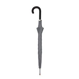 doppler® Stockschirm Alu Lang AC, grau