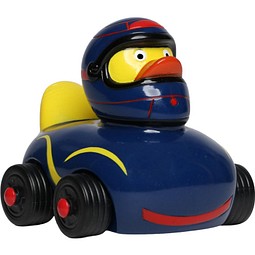 Ducks on Wheels, dunkelblau