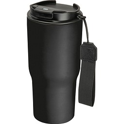 Edelstahltrinkbecher, 550ml, schwarz