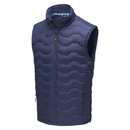 Epidote GRS isolierter Daunen-Bodywarmer aus recyceltem Material für Herren, navy, 3XL