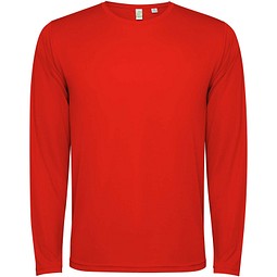 Estoril Langarm-Shirt für Kinder, rot, 4