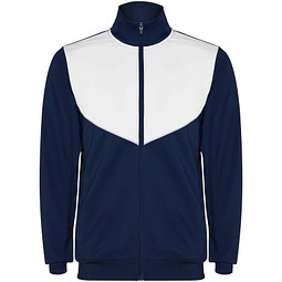 Evans Trainingsanzug Unisex, Navy Blue/weiß, 2XL