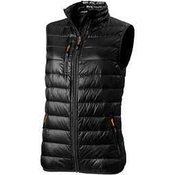 ELEVATE Damen Daunen Weste Bodywarmer Fairview, schwarz, XXL