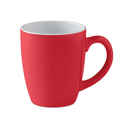 Farbiger Kaffeebecher 290 ml COLOUR TRENT, Rot