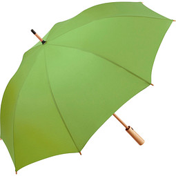 FARE® AC-Midsize-Bambus-Stockschirm ÖkoBrella, limette
