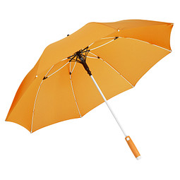 FARE® Automatik-Stockschirm Whiteline, orange