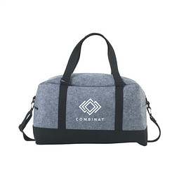 RPET Filz Reisetasche WeekendBag, Grau