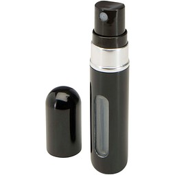 Filla 5 ml tragbare nachfüllbare Parfümflasche, schwarz